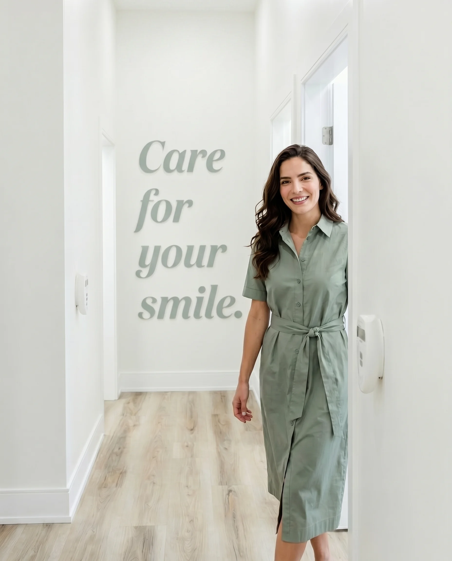 Two people smiling together at seesmile